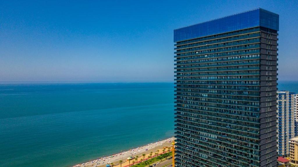 Студия С Потрясающим Видом На Море В Orbi Beach Tower Батуми Екстериор снимка