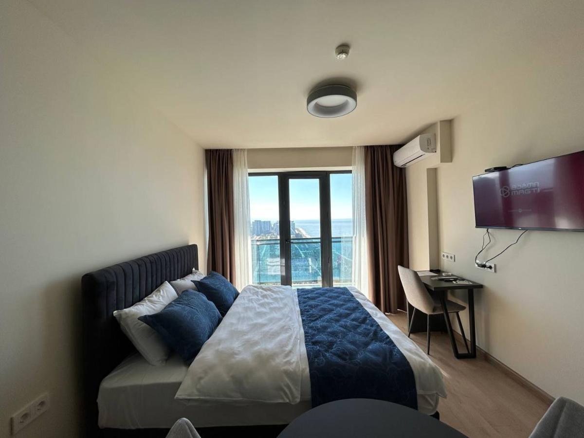 Студия С Потрясающим Видом На Море В Orbi Beach Tower Батуми Екстериор снимка