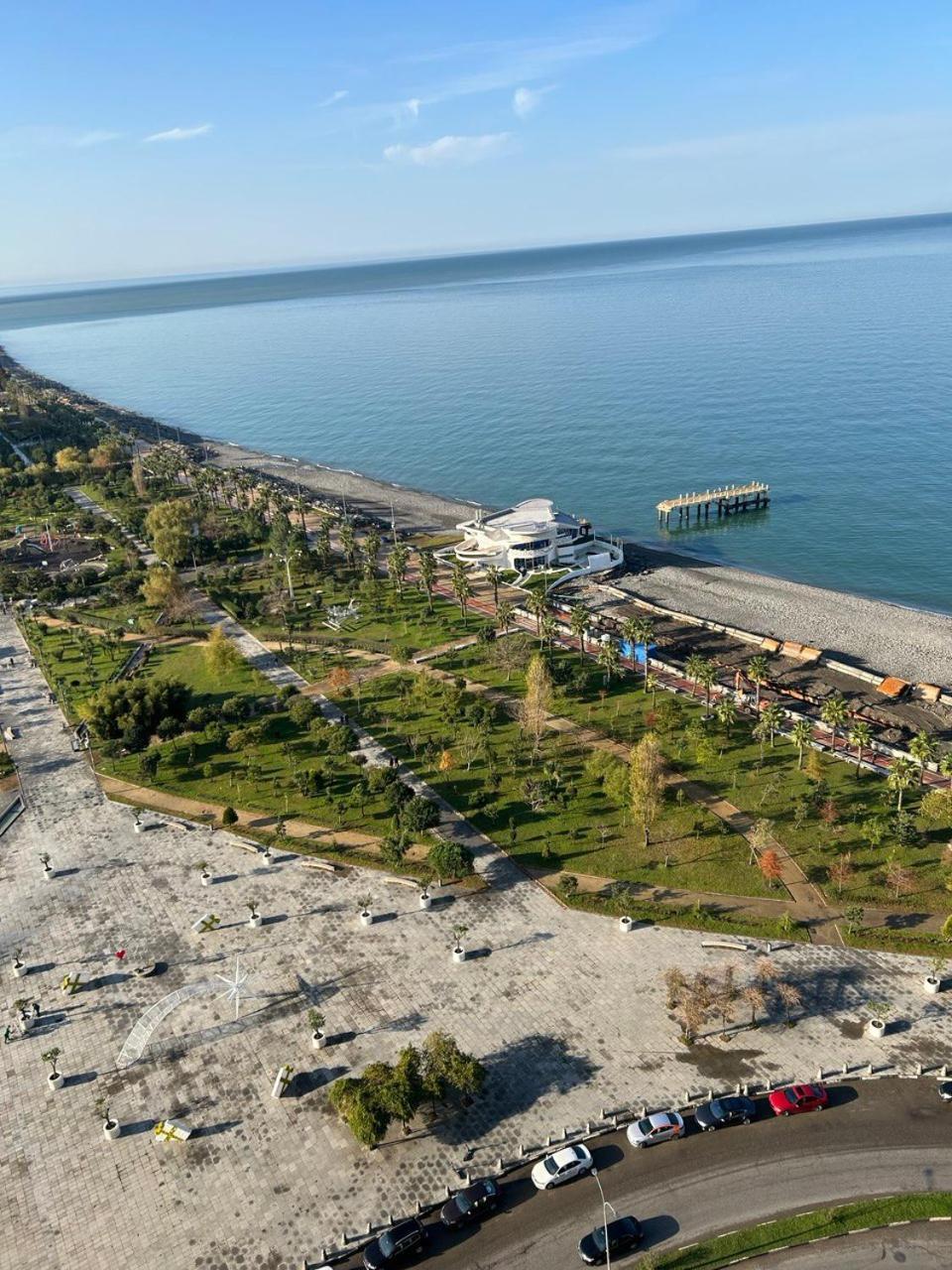 Студия С Потрясающим Видом На Море В Orbi Beach Tower Батуми Екстериор снимка